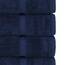 Chakir Turkish Linens Hotel & Spa Qualität, Premium Baumwolle türkische Handtücher (89,9 x 178,8 cm, Jumbo-Badetücher, Marineblau)