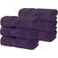 Superior Baumwoll-Handtuch-Set, mittelgroße Handtücher, Plüsch, weich, saugfähig, für Badezimmer, Essentials, Spa, Salon, Hotel, Küche, luxuriös, schnell trocknend, Zero Twist Kollektion, 6 Stück,