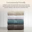 Springtree Home Badetuch-Set aus 100% Baumwolle, 4er-Set | Geometrisches Strukturdesign | Superweich und saugfähig mit schnell trocknenden Fasern | Öko-Tex-Standard 100, Myla-Kollektion