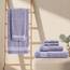 BIOWEAVES Luxuriöse Badetücher aus 100 % Bio-Baumwolle, 700 g/m², für Badezimmer, 76,2 x 147,3 cm, GOTS-zertifiziert, Lavendel, 2 Stück