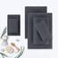 Casa Copenhagen Popcorn 6-teiliges Handtuch-Set – Kiefer Grau, 600 g/m², 2 Badetücher, 2 Handtücher, 2 Waschlappen aus weicher ägyptischer Baumwolle für Badezimmer, Küche und Dusche