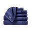 Lacoste Heritage Supima Cotton Handtuch-Set, 6-teilig, 2 Badetücher, 2 Handtücher, 2 Waschlappen, Marineblau - sehr saugfähig & schnell trocknend, Badezimmer-Essential, maschinenwaschbar