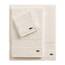 Lacoste Heritage-Supima-Baumwollduschtuch, Kreide, 76,2 x 137,2 cm