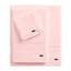 Lacoste Heritage-Supima-Baumwollduschtuch, Hellrosa, 76,2 x 137,2 cm