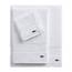Lacoste Heritage-Supima-Baumwollduschtuch, Weiß, 76,2 x 132,1 cm