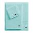 Lacoste Heritage-Supima-Baumwollduschtuch, Mint, XL, 88,9 x 177,8 cm