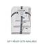 Lacoste Heritage-Supima-Baumwollduschtuch, Weiß, XL, 88,9 x 177,8 cm