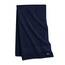 Lacoste Heritage Supima Badetuch, Baumwolle, 88,9 x 177,8 cm, Marineblau