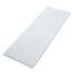 Decomira Badematte rutschfest | Als Badteppich Set kombinierbar | Badezimmer-Teppich Bad-Vorleger waschbar aus Chenille | Duschvorleger für Dusche, Badewannen, WC Deko | Weiss - 50x150 cm