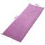 Decomira Badematte rutschfest | Als Badteppich Set kombinierbar | Badezimmer-Teppich Bad-Vorleger waschbar aus Chenille | Duschvorleger für Dusche, Badewannen, WC Deko | Lila - 50x150 cm