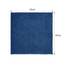 Decomira Badematte rutschfest | Als Badteppich Set kombinierbar | Badezimmer-Teppich Bad-Vorleger waschbar aus Chenille | Duschvorleger für Dusche, Badewannen, WC Vorleger | Blau - 45x45 cm