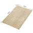 Decomira Badematte rutschfest | Als Badteppich Set kombinierbar | Badezimmer-Teppich Bad-Vorleger waschbar aus Chenille | Duschvorleger für Dusche, Badewannen, WC Deko | Beige - 40x60 cm