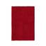 Decomira Badematte rutschfest | Als Badteppich Set kombinierbar | Badezimmer-Teppich Bad-Vorleger waschbar aus Chenille | Duschvorleger für Dusche, Badewannen, WC Deko | Rot - 50x80 cm
