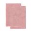 Decomira Badematte rutschfest | Als Badteppich Set kombinierbar | Badezimmer-Teppich Bad-Vorleger waschbar aus Chenille | Duschvorleger für Dusche, Badewannen, WC Deko | Rosa - 50x80 cm (2stk)