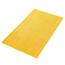Decomira Badematte rutschfest | Als Badteppich Set kombinierbar | Badezimmer-Teppich Bad-Vorleger waschbar aus Chenille | Duschvorleger für Dusche, Badewannen, WC Deko | Gelb - 70x120 cm