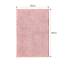 Decomira Badematte rutschfest | Als Badteppich Set kombinierbar | Badezimmer-Teppich Bad-Vorleger waschbar aus Chenille | Duschvorleger für Dusche, Badewannen, WC Deko | Rosa - 50x80 cm (2stk)