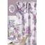 Zahari Home Michelle Badezimmer-Duschvorhang-Sets, Duschvorhang und 12 Haken für Dusche und Badezimmer, modern, klassisch, luxuriös, zeitgenössisch, Dekoration, stilvolles Bad-Set, 13-teiliges Set
