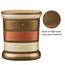 Zahari Home Contempo Luxus-Badzubehör-Set, Abfallkorb und Taschentuchbox, modern, klassisch, zeitgenössisch, dekorativ, schöne Designs, stilvolles Badezimmer-Zubehör-Set, 2-teilig