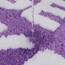 Zeeinx Get Naked Badematte, niedlicher Badezimmerteppich, rutschfeste Mikrofaser, lustige Badezimmer-Dekoration, maschinenwaschbar, violett, Badematte für Badewanne und Dusche, 45,7 x 119,4 cm