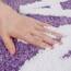 Zeeinx Get Naked Badematte, niedlicher Badteppich, rutschfeste Mikrofaser, lustige Badezimmer-Dekoration für Wohnung, violett, Badematte für Badewanne und Dusche, maschinenwaschbar, 50,8 x 81,3cm