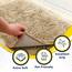 Muddy Mat® AS-SEEN-ON-TV Hochsaugfähige Mikrofaser-Fußmatte und Haustier-Teppich, rutschfest, dick, waschbar, weiches Chenille, für Küche, Badezimmer, Schlafzimmer, drinnen und draußen, beige Läufer