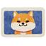 Ankah Shaggy Bath Mat Shower Rug, Soft and Comfortable, High Absorbent and Anti Slip, Machine Washable Fit for Bathtub, Shower and Bath Room 18" x 26" (Cute Dog)