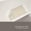 Rubbermaid Commercial Safti-Grip Bath Mat, Large, White, 1982726