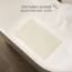 Rubbermaid Commercial Safti-Grip Bath Mat, Large, White, 1982726