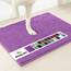 Muddy Mat® | Super Absorbent Door Mat Indoor, Microfiber Quick Dry Chenille Entryway Rug, Non-Slip Front Door Mat, Indoor Mats for Entryway, Machine Washable Pet Rug, Purple 19"x30"