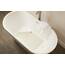 Rubbermaid Commercial Safti-Grip Bath Mat, Large, White, 1982726