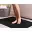 Utopia Towels - 2er Pack groß Badematte Badvorleger (53 x 86 cm) - 100% Baumwolle Frottee -Waschbare Badteppich (Schwarz)