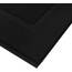 Utopia Towels - 2er Pack groß Badematte Badvorleger (53 x 86 cm) - 100% Baumwolle Frottee -Waschbare Badteppich (Schwarz)