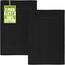 Utopia Towels - 2er Pack groß Badematte Badvorleger (53 x 86 cm) - 100% Baumwolle Frottee -Waschbare Badteppich (Schwarz)