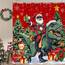 Fowocu Weihnachts-Duschvorhang, lustiger Weihnachtsmann, reitender Dinosaurier, Duschvorhänge für Badezimmer, Winter, Schneeflocke, rot, Stoff wasserdicht , Kinder-Badevorhang, Dekoration, 183 x 183