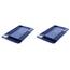 Kleine Wolke 7258769225 Badteppich Padova, 70 x 120 cm, Marineblau & Badteppich Padova blau 60 x 100 cm
