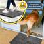 Muddy Mat® | Super Absorbent Door Mat Indoor, Microfiber Quick Dry Chenille Entryway Rug, Non-Slip Front Door Mat, Indoor Mats for Entryway, Machine Washable Pet Rug, Grey 24"x36"