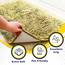 Muddy Mat® | Super Absorbent Door Mat Indoor, Microfiber Quick Dry Chenille Entryway Rug, Non-Slip Front Door Mat, Indoor Mats for Entryway, Machine Washable Pet Rug, Yellow 24"x36"