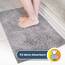 Muddy Mat® | Super Absorbent Door Mat Indoor, Microfiber Quick Dry Chenille Entryway Rug, Non-Slip Front Door Mat, Indoor Mats for Entryway, Machine Washable Pet Rug, Grey 24"x36"