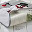 SKL Home by Saturday Knight Ltd. Woodland Winter Badteppich, Mehrfarbig