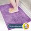 Muddy Mat® | Super Absorbent Door Mat Indoor, Microfiber Quick Dry Chenille Entryway Rug, Non-Slip Front Door Mat, Indoor Mats for Entryway, Machine Washable Pet Rug, Purple 35"x60"