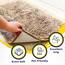 Original Muddy Mat Badezimmerteppiche, sehr saugfähig, rutschfest, dicke zottelige Mikrofaser-Willkommens-Fußmatte, extra weiche Chenille-Badematte für Küche, Haustierteppiche (Supergröße, Beige)