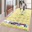 Muddy Mat® | Super Absorbent Door Mat Indoor, Microfiber Quick Dry Chenille Entryway Rug, Non-Slip Front Door Mat, Indoor Mats for Entryway, Machine Washable Pet Rug, Yellow 36"x60"