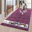 Muddy Mat® | Super Absorbent Door Mat Indoor, Microfiber Quick Dry Chenille Entryway Rug, Non-Slip Front Door Mat, Indoor Mats for Entryway, Machine Washable Pet Rug, Dark Purple 35"x60"