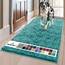 Muddy Mat® | Super Absorbent Door Mat Indoor, Microfiber Quick Dry Chenille Entryway Rug, Non-Slip Front Door Mat, Indoor Mats for Entryway, Machine Washable Pet Rug, Teal 35"x60"