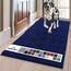 Muddy Mat® | Super Absorbent Door Mat Indoor, Microfiber Quick Dry Chenille Entryway Rug, Non-Slip Front Door Mat, Indoor Mats for Entryway, Machine Washable Pet Rug, Navy Blue 36"x60"