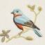 Avanti Linens Waschlappen, weich und saugfähig, von der Natur inspirierte Badezimmer-Dekoration (Gilded-Birds-Collection)