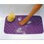 RIDDER Wanneneinlage, Badematte, Badewanneneinlage ca. 38x72 cm, Plattfuß, lila | Allergikerfreundlich | Made in Germany | Nachhaltig | Recyclebar | Waschbar | PVC-frei
