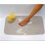 RIDDER Wanneneinlage, Badematte, Badewanneneinlage ca. 38x72 cm, Plattfuß, grau | Allergikerfreundlich | Made in Germany | Nachhaltig | Recyclebar | Waschbar | PVC-frei
