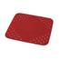RIDDER Duscheinlage, Duschmatte ca. 54x54 cm, Plattfuß, rot | Allergikerfreundlich | Made in Germany | Nachhaltig | Recyclebar | Waschbar | PVC-frei