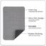 Ultradünne Badematte aus Gummi, rutschfest, für Badezimmer, schnell trocknend, maschinenwaschbar, niedriger Flor, saugfähig, Dusche im Freien, Waschbecken, Heimdekoration